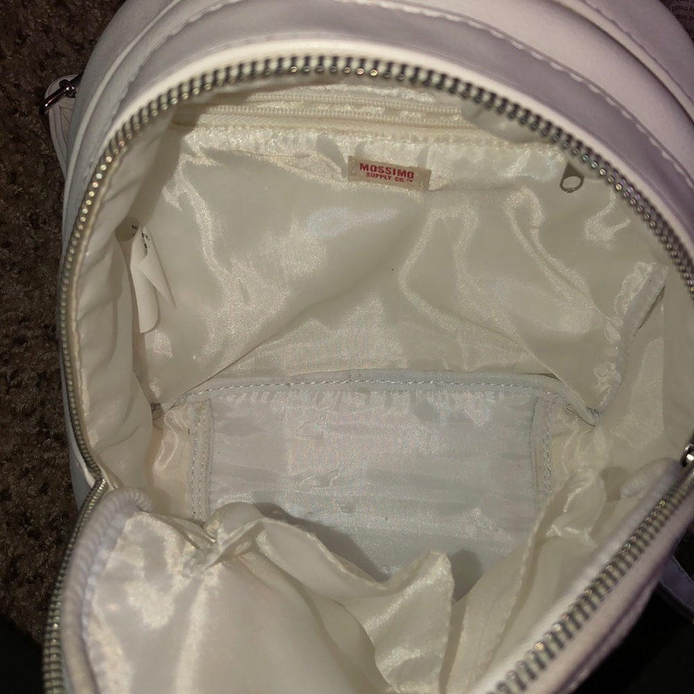 White Backpack - Picture 3 of 4